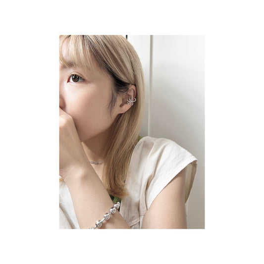 閃石花花EAR CUFF (單隻售)