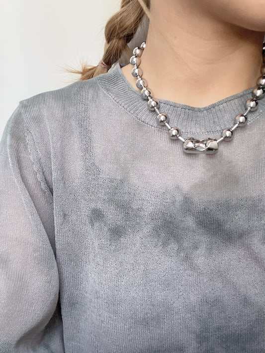 粗珠珠頸鏈