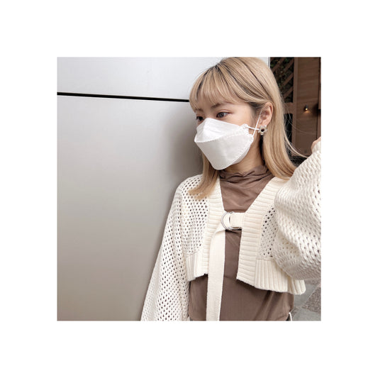 空心花花耳環 兩色入