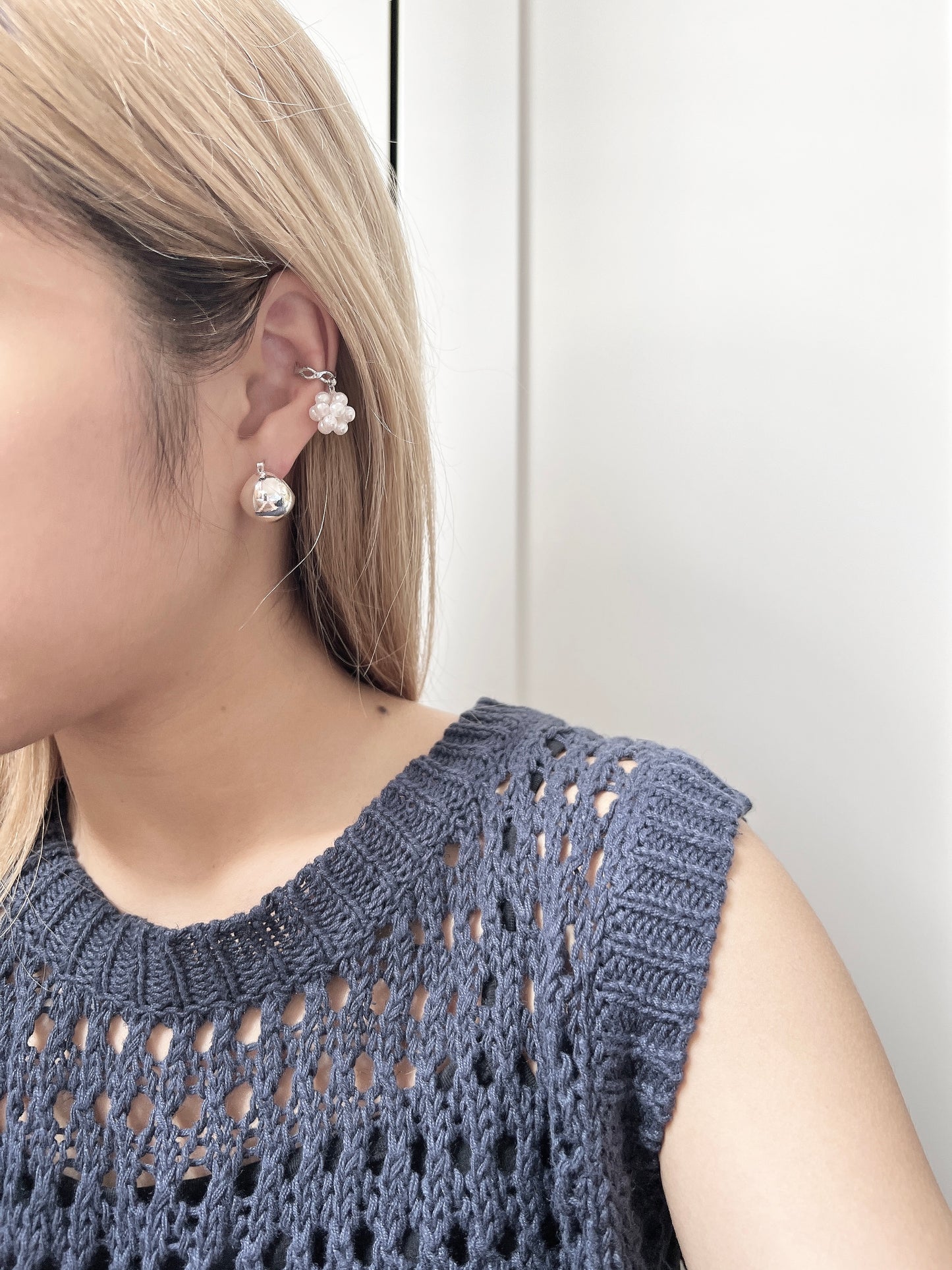 搖搖珍珠花珠 EAR CUFF