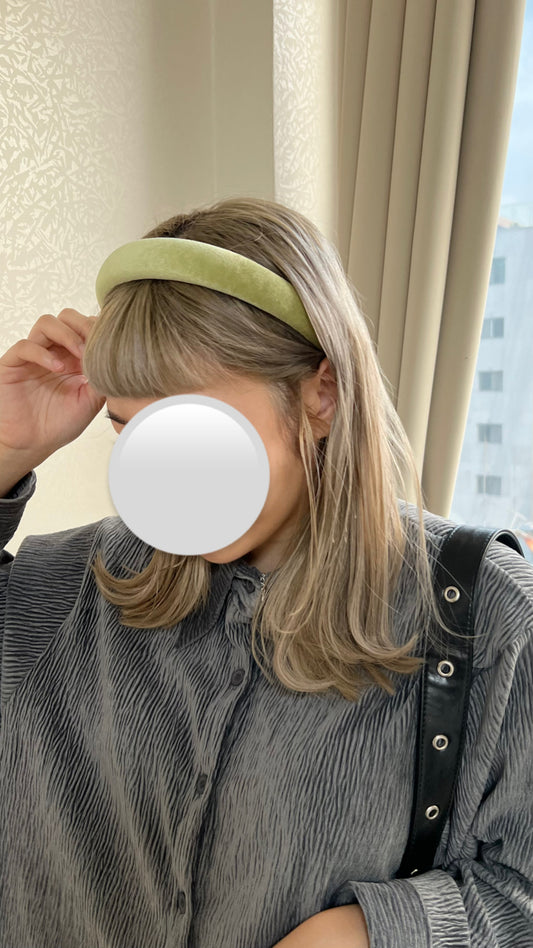 靚色!百撘絨面頭箍