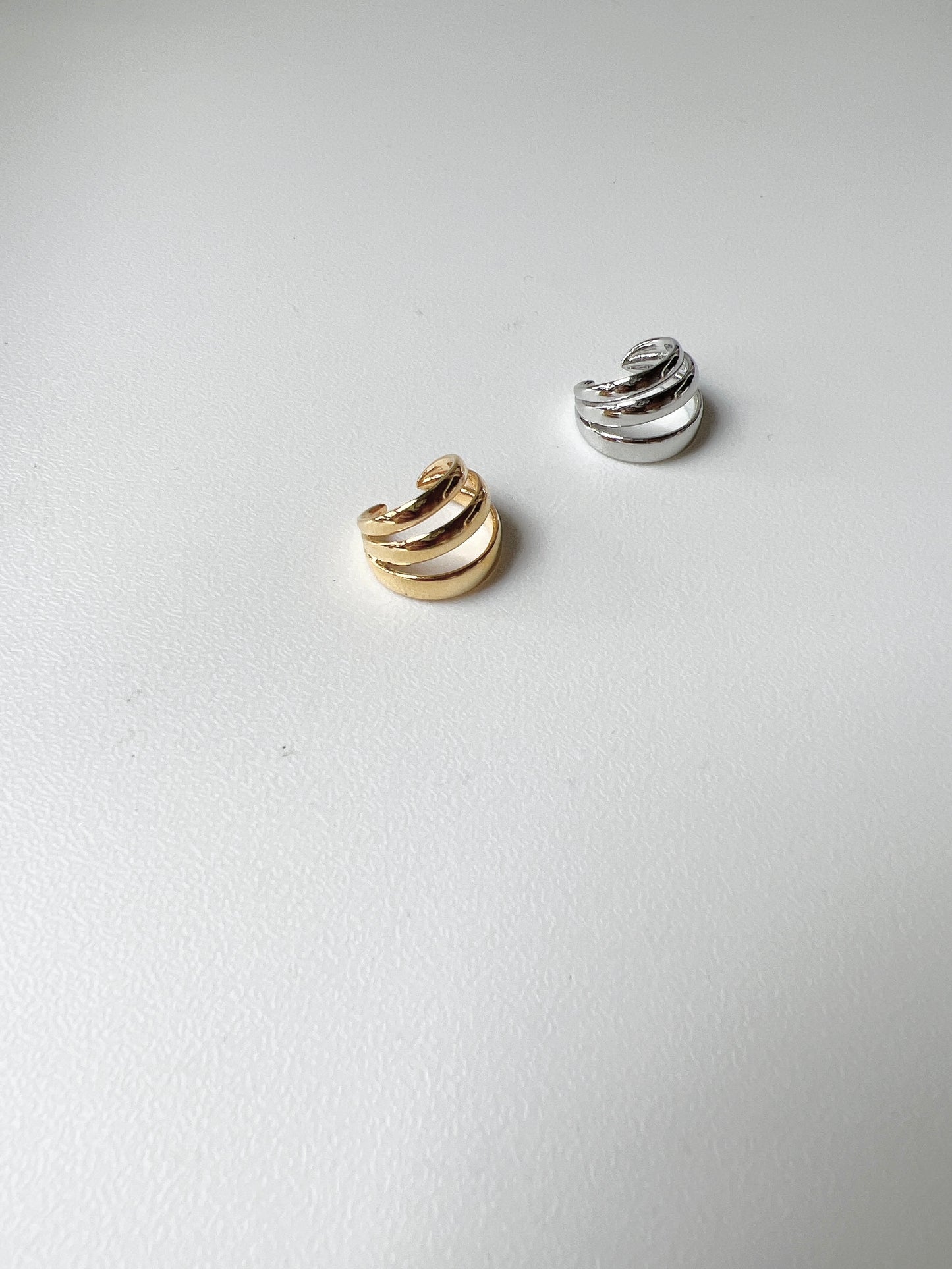自留款 // 三層BASIC EAR CUFF