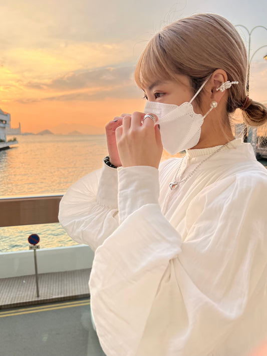 不規則珍珠EAR CUFF