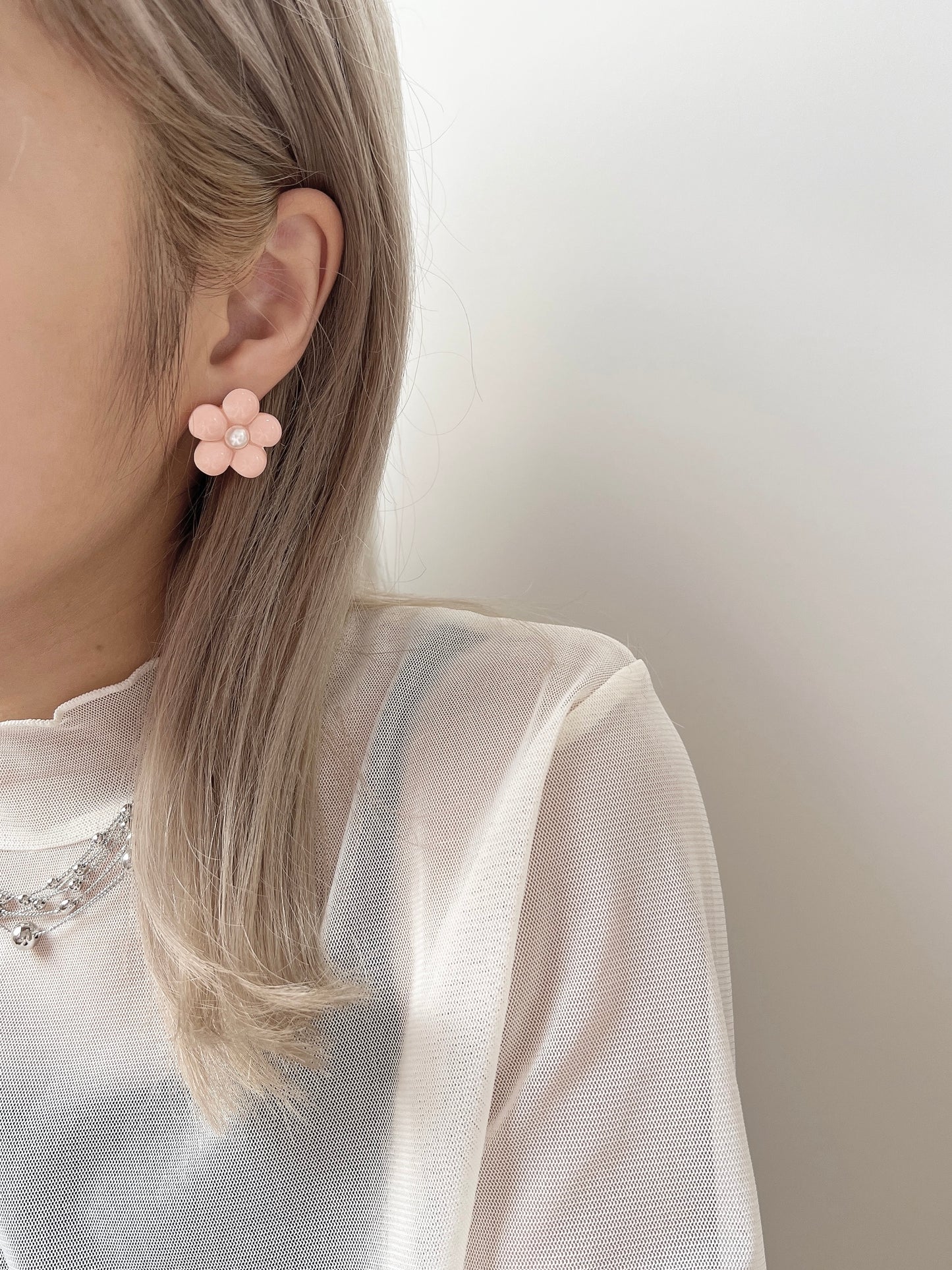MUST BUY! JELLY FLOWER EARRING