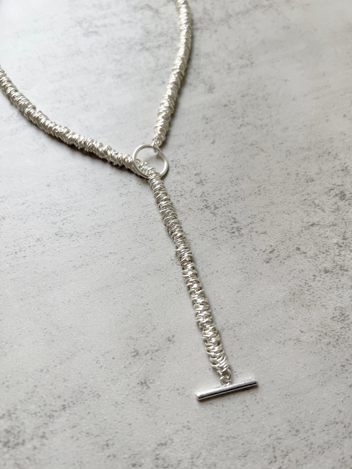 推薦~2WAYS 圈圈圓扣頸鏈