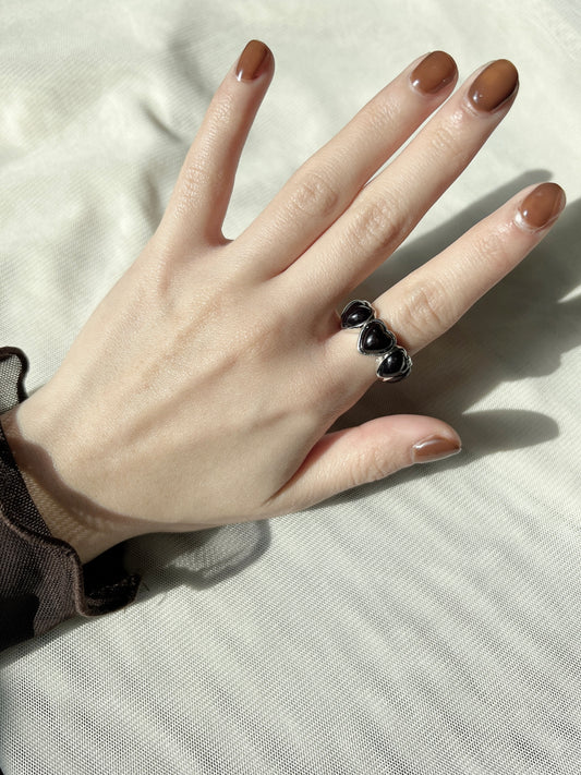 必買~!黑心心RING
