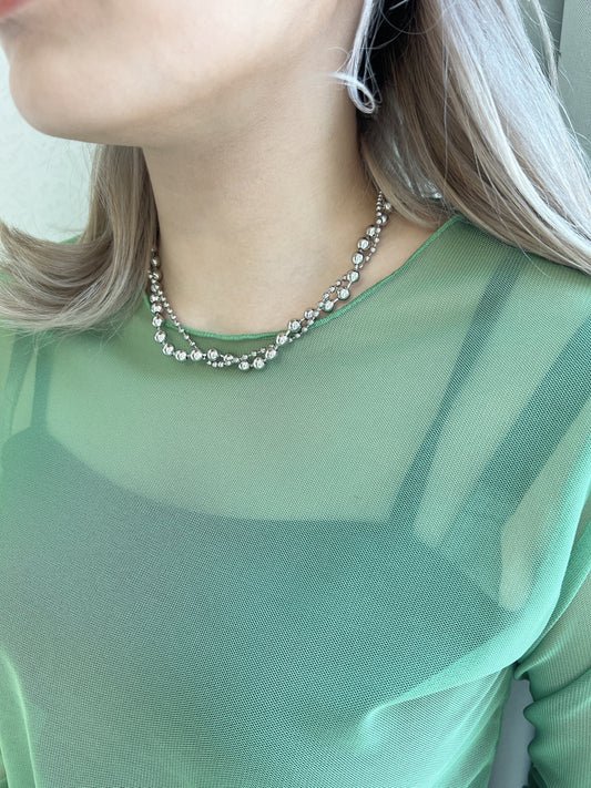 MUST BUY!雙層波波頸鏈