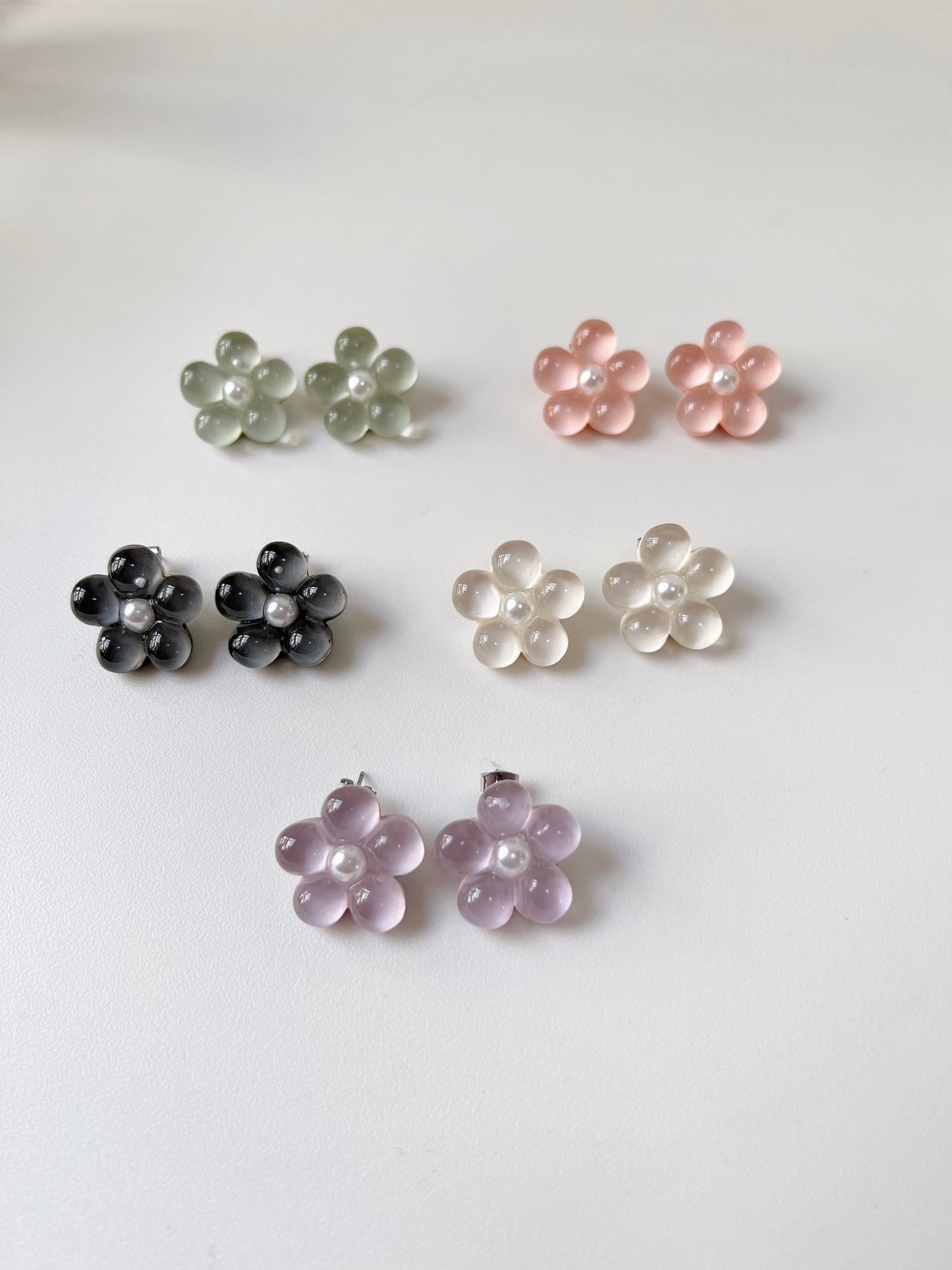 MUST BUY! JELLY FLOWER EARRING