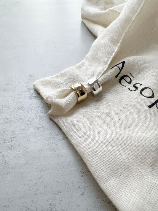 自留兩色!BASIC 粗EAR CUFF