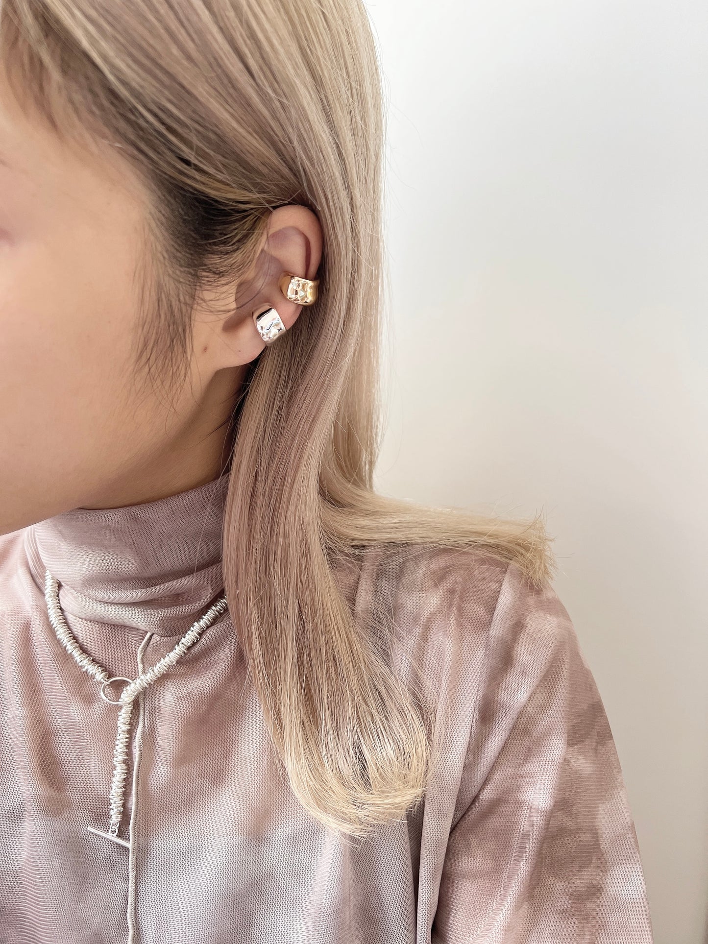自留兩色!BASIC 粗EAR CUFF