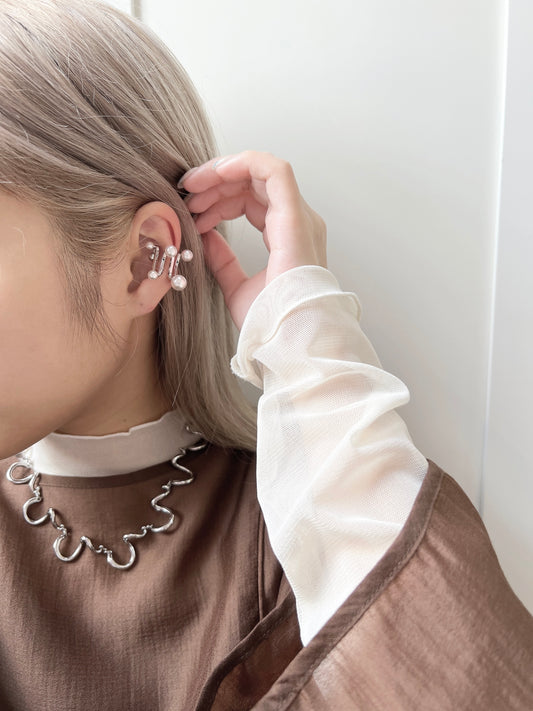 特別的珍珠彎彎EARCUFF