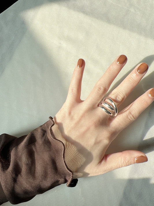 簡約三層交叉RING