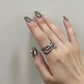Basic橫條扣扣RING