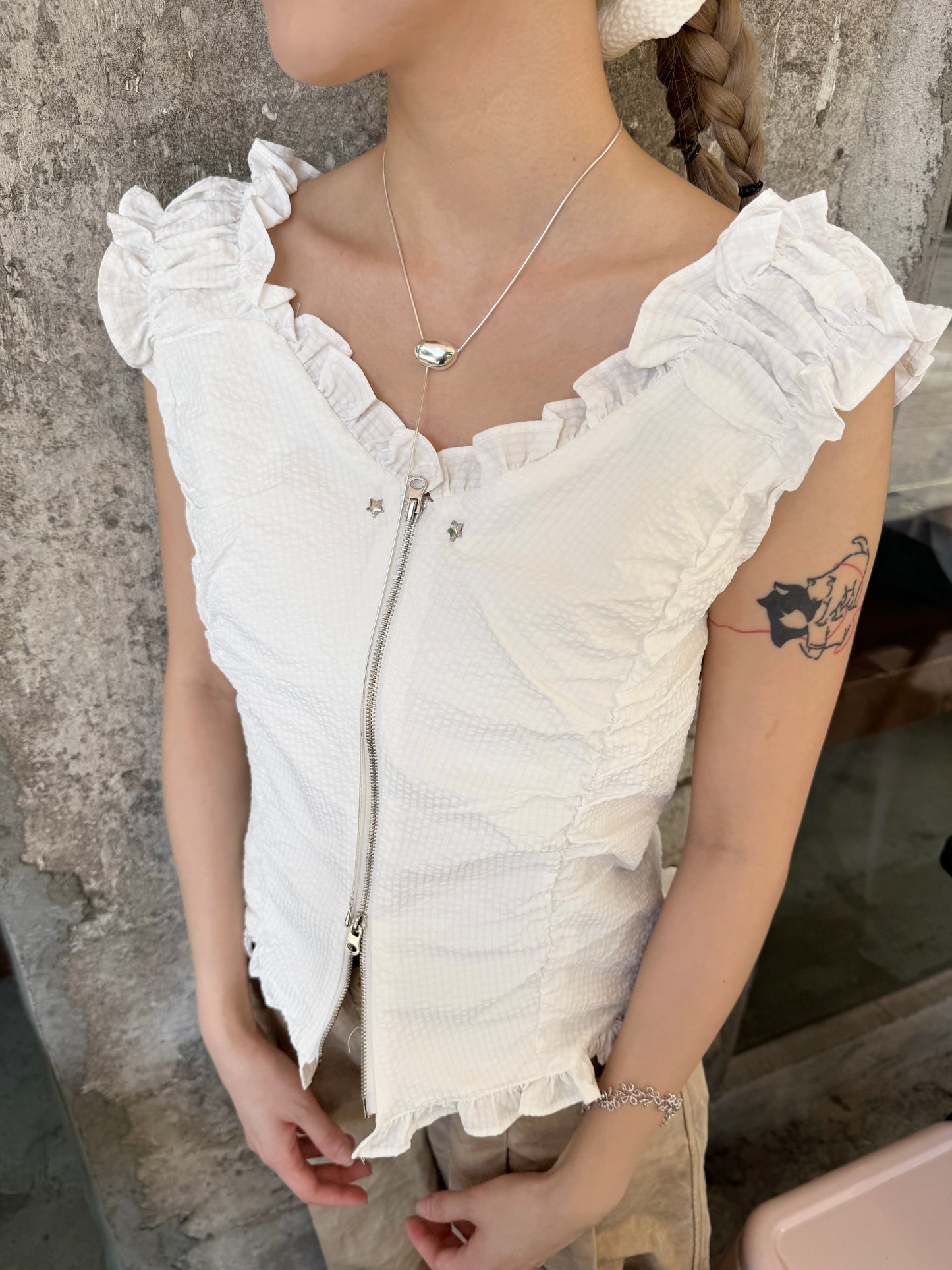 大人感⁺⊹˚.⋆小橢圓長頸鏈