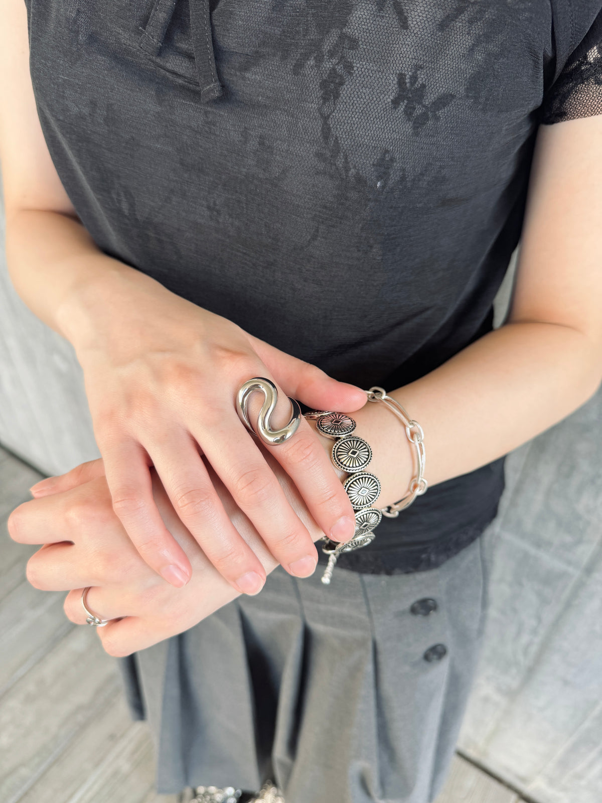 粗框S形RING