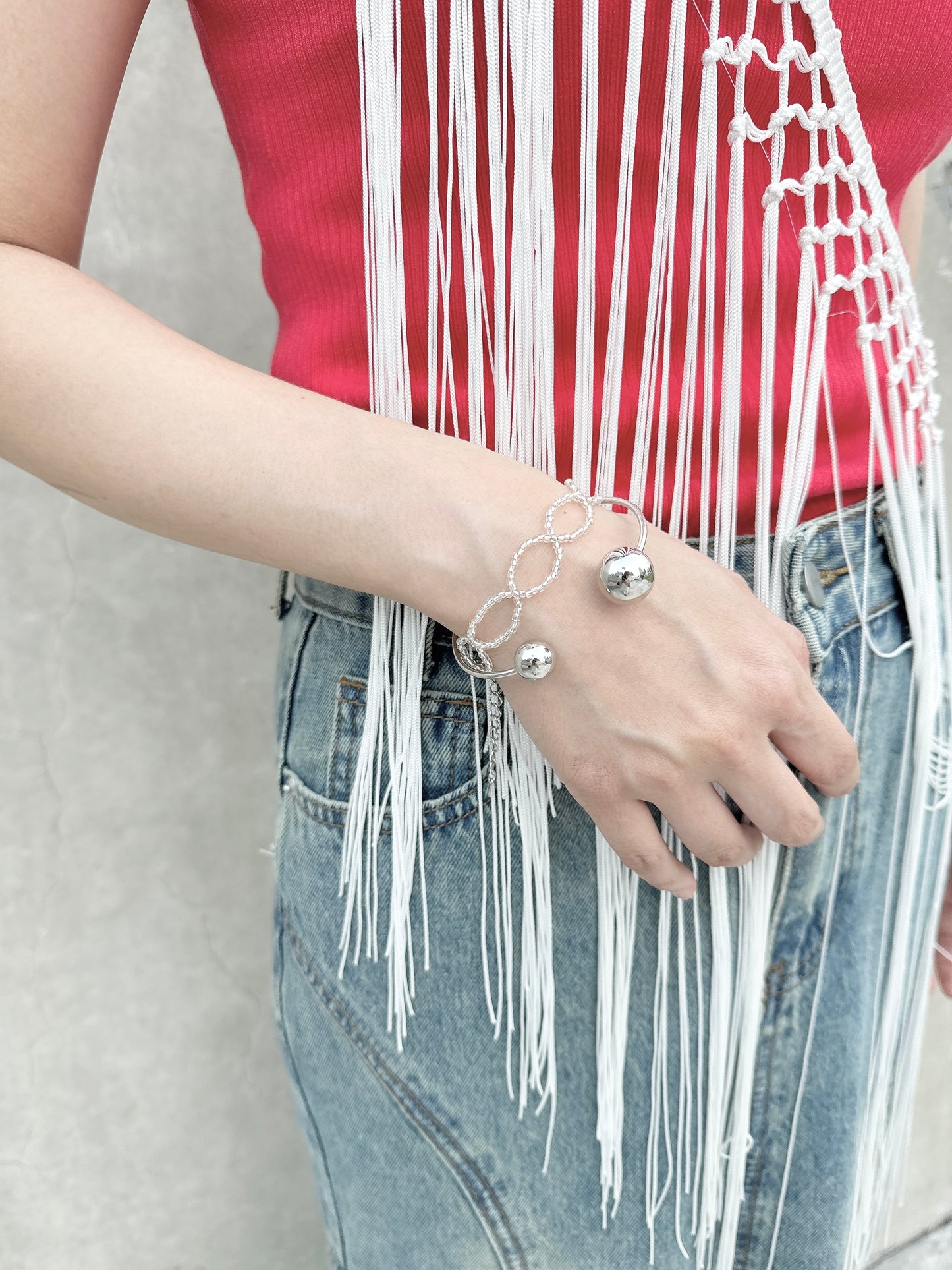 日常款～大小拼珠手鈪