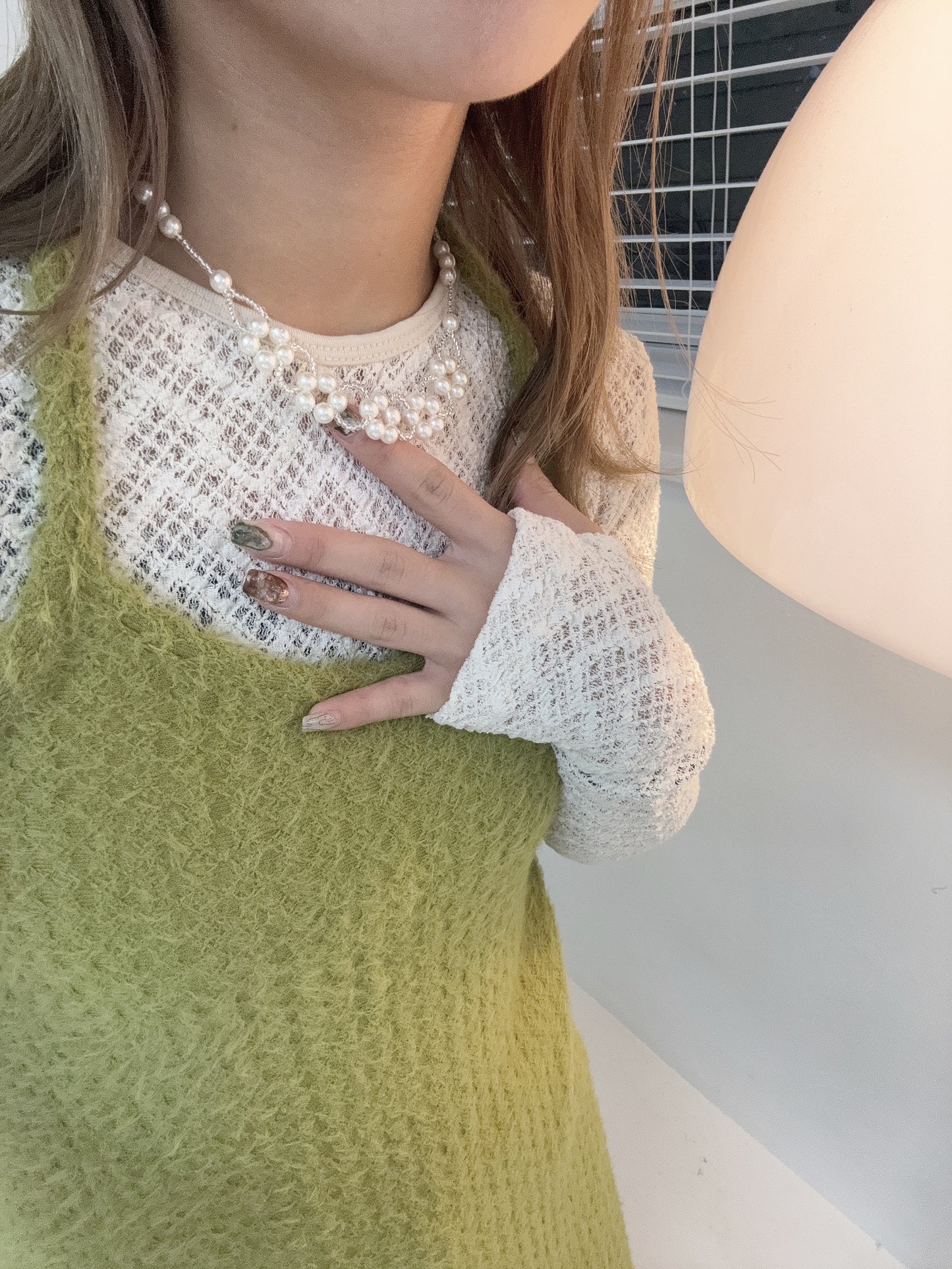 超靚花花珠頸鏈！！！