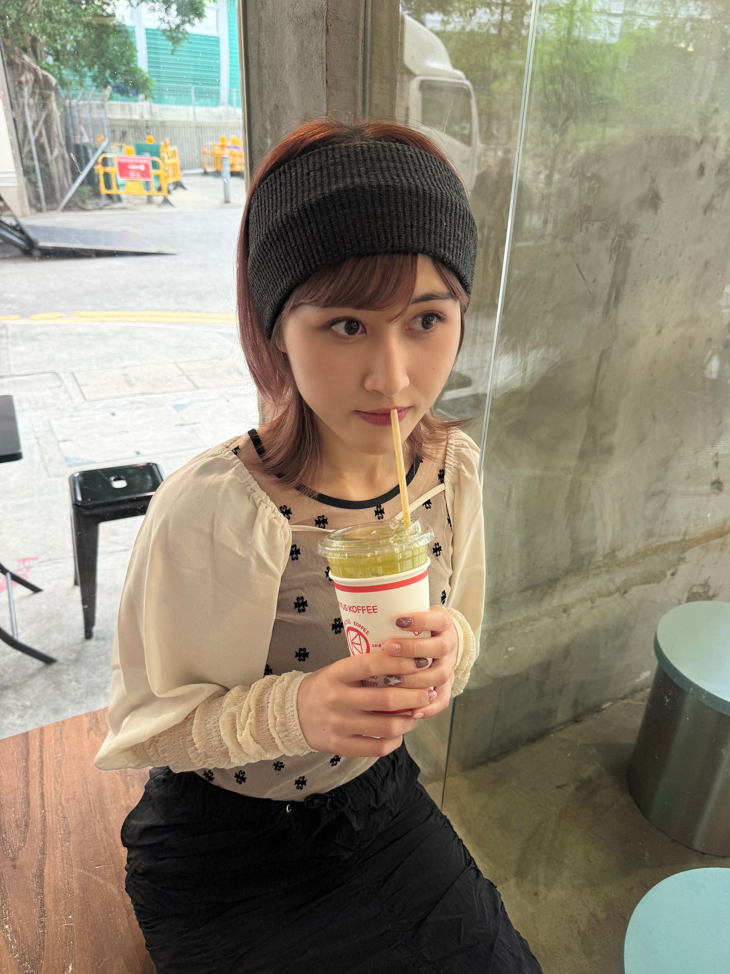 4色入～針織彈性粗髮帶