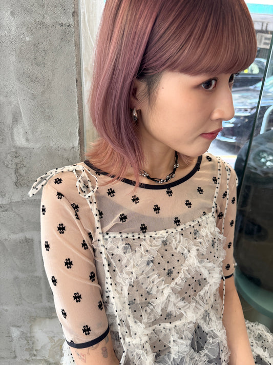 Ballball織線層次頸鏈