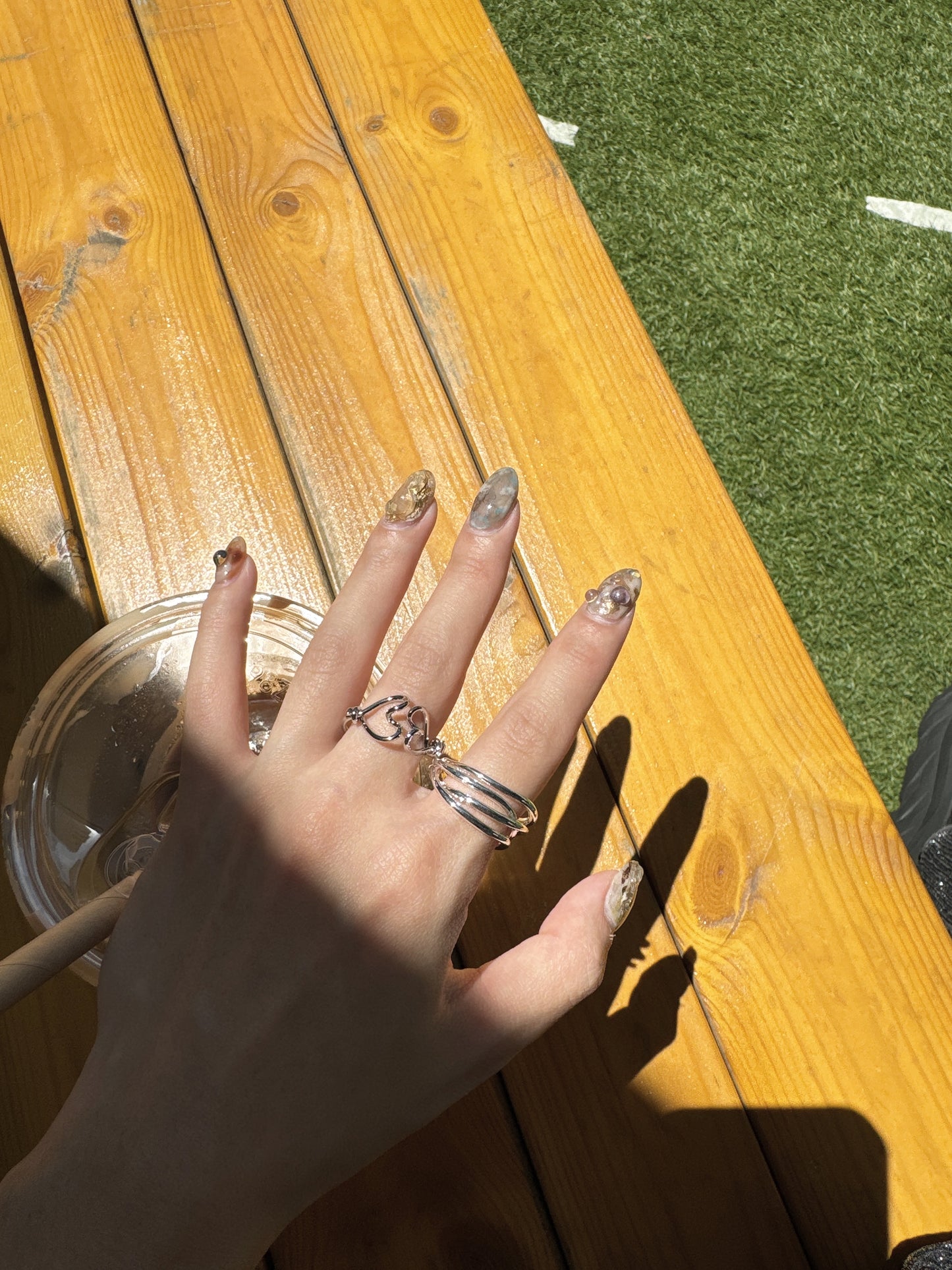 可微調SIZE! 雙心心RING