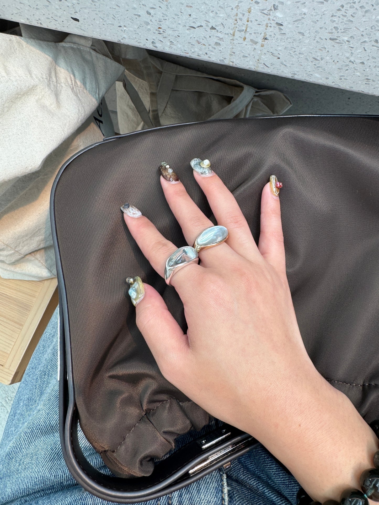 日系透明感卜卜RING