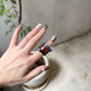 Must have⟡˖·質感碎石彩珠珠RING