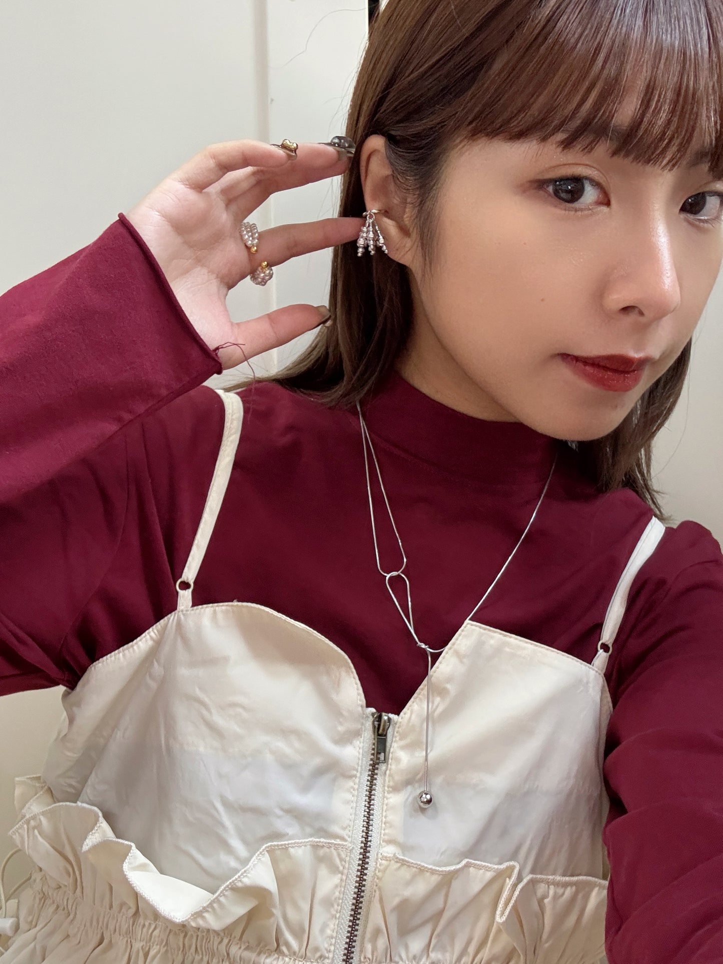 推薦款！波波打結相連頸鏈