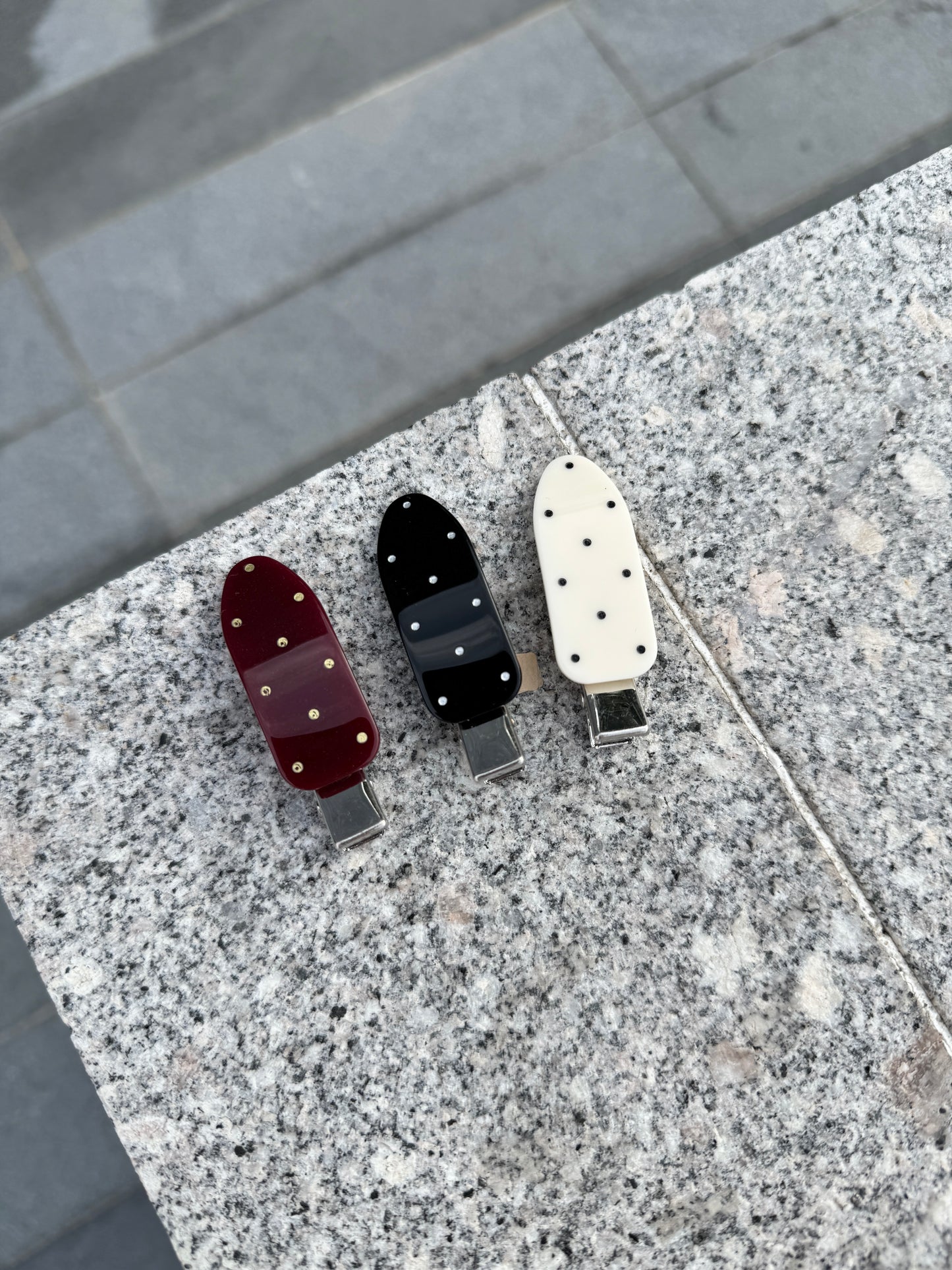 Must have ⸜❤︎⸝波點小髮夾