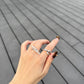 雙層拼接簡約RING