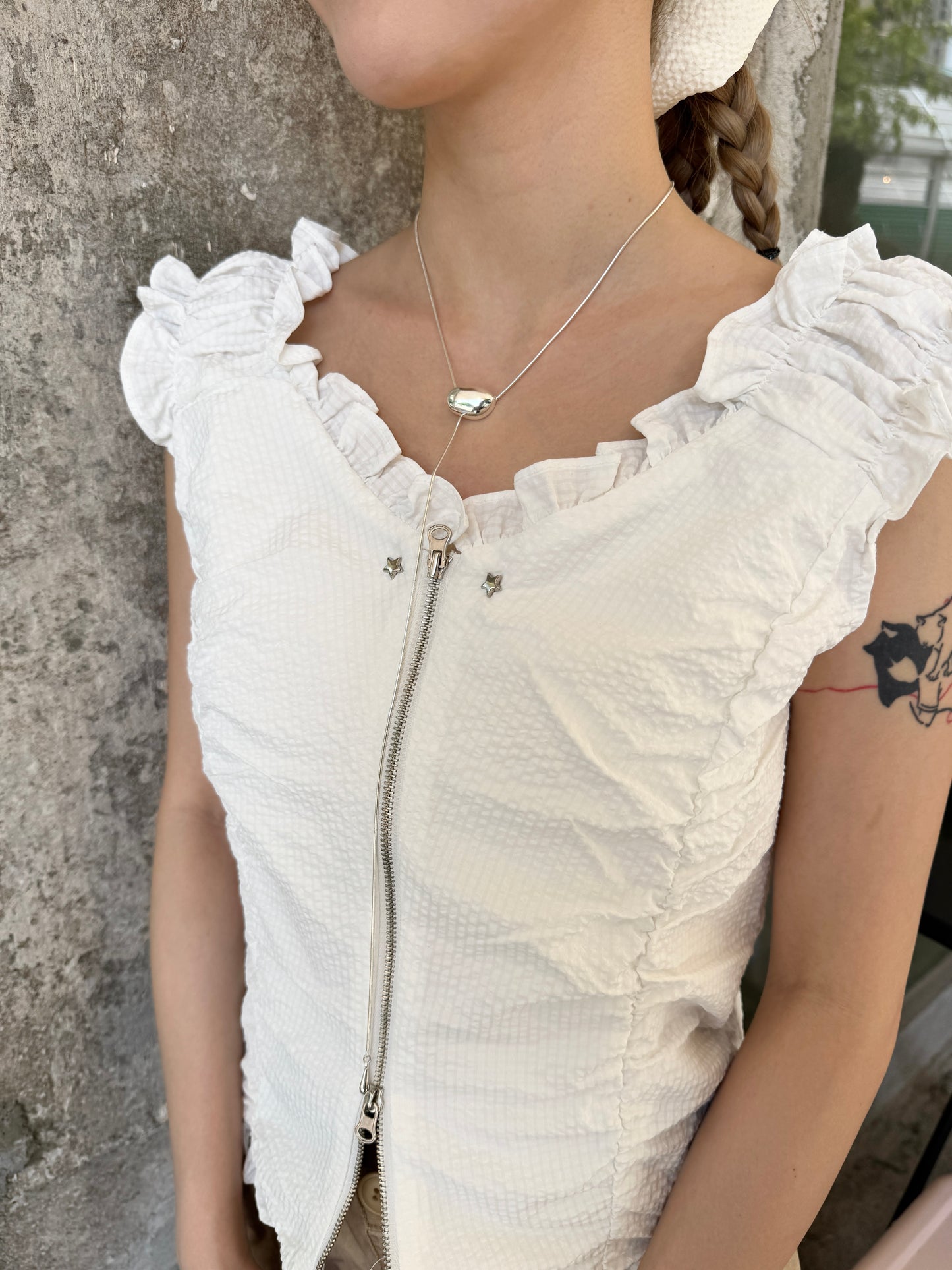 大人感⁺⊹˚.⋆小橢圓長頸鏈