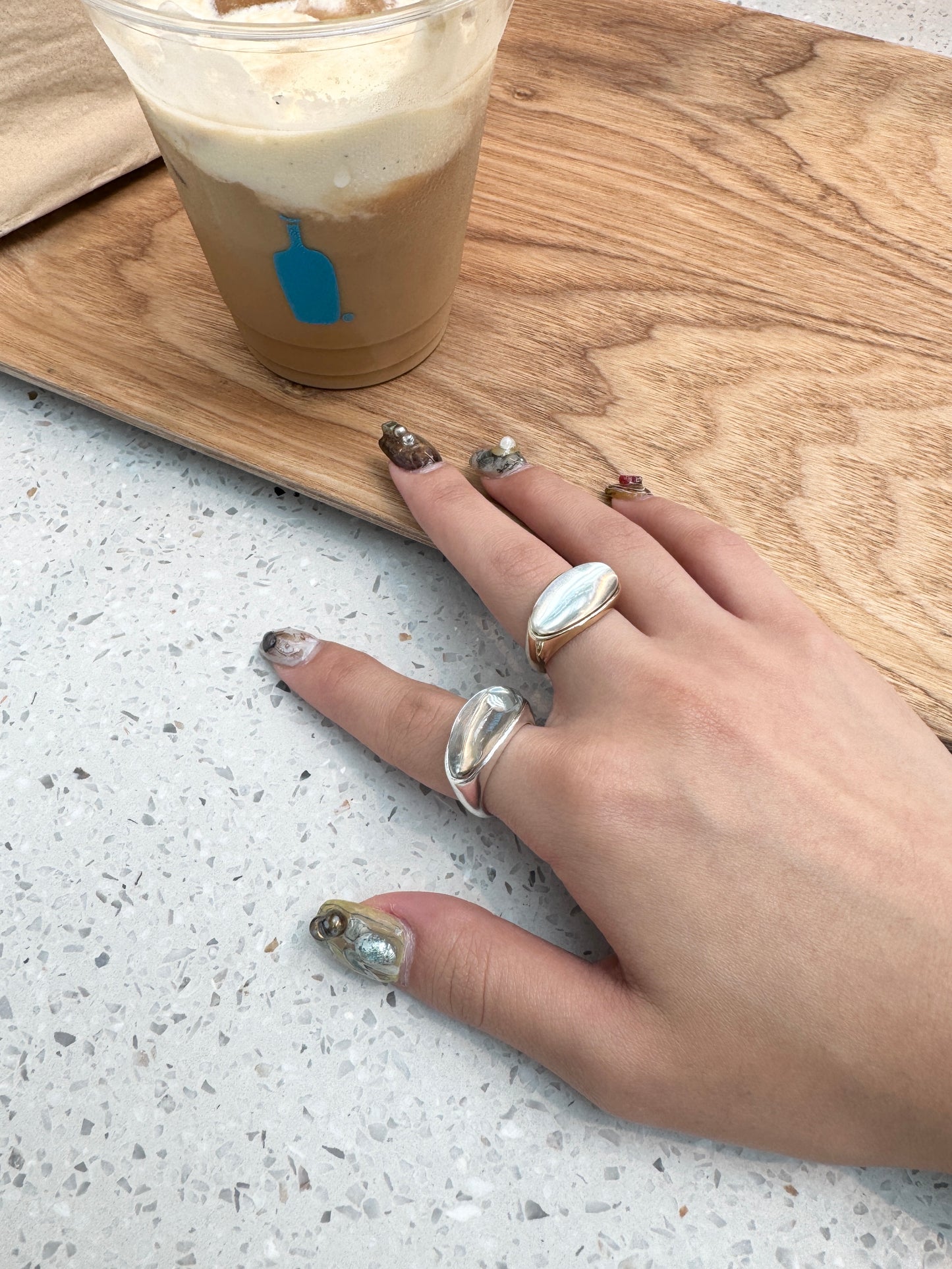 日系透明感卜卜RING