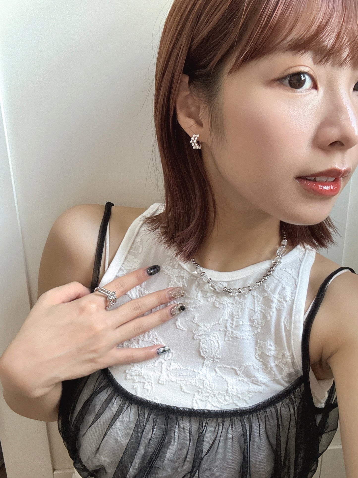 必買！銀珠透明感型格頸鏈