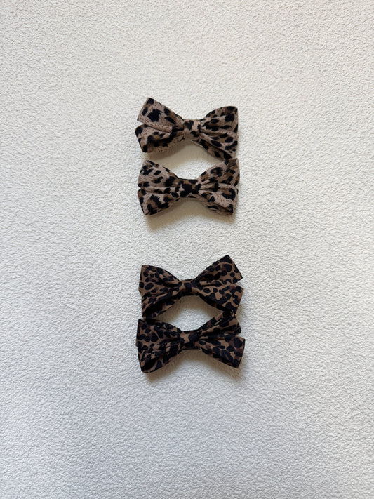 超可愛豹紋髮夾set