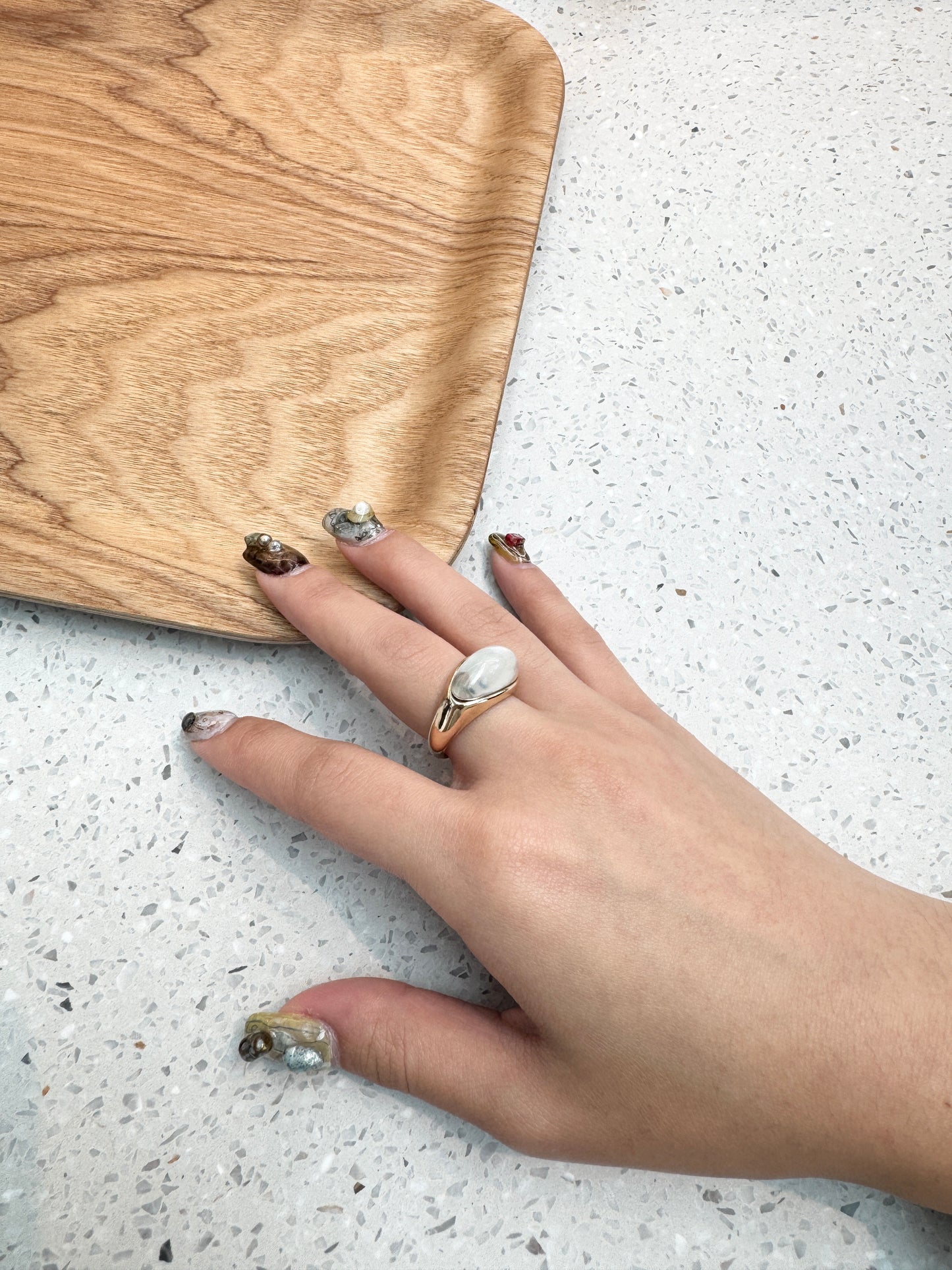 日系透明感卜卜RING