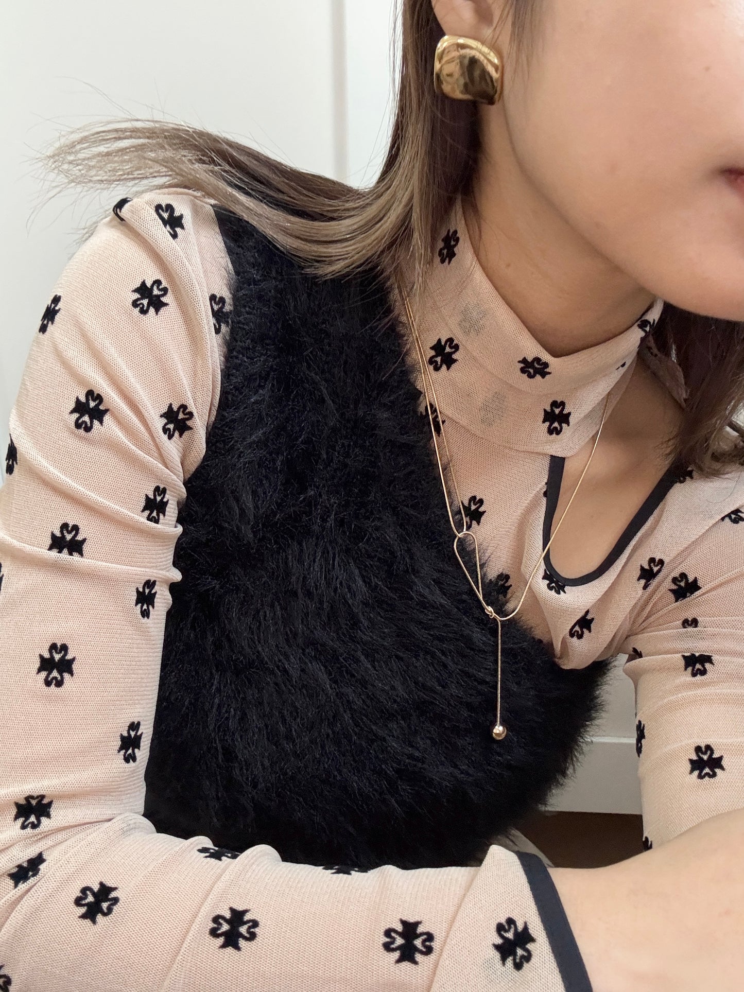 推薦款！波波打結相連頸鏈