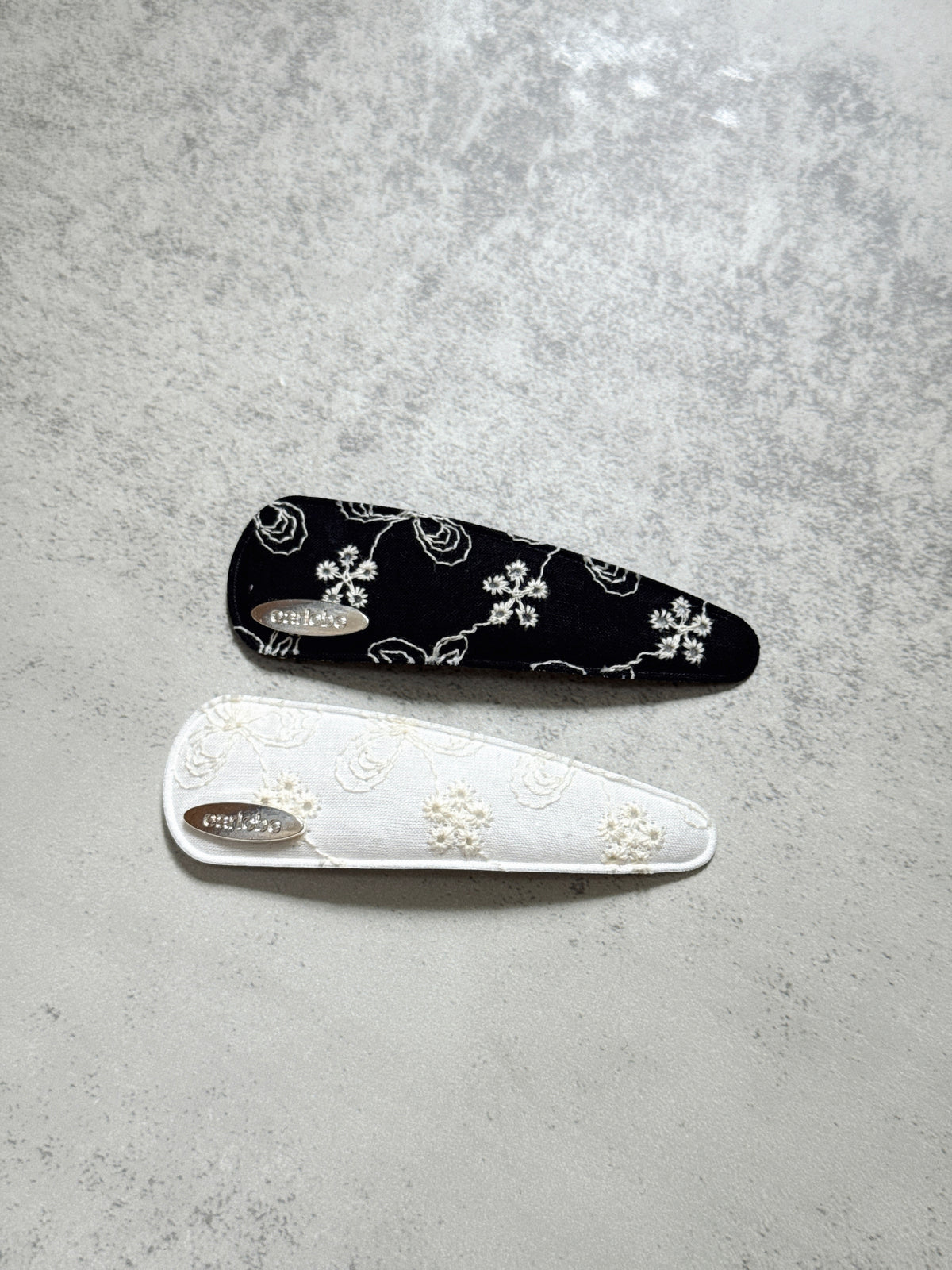 日系～刺繡花花髮夾