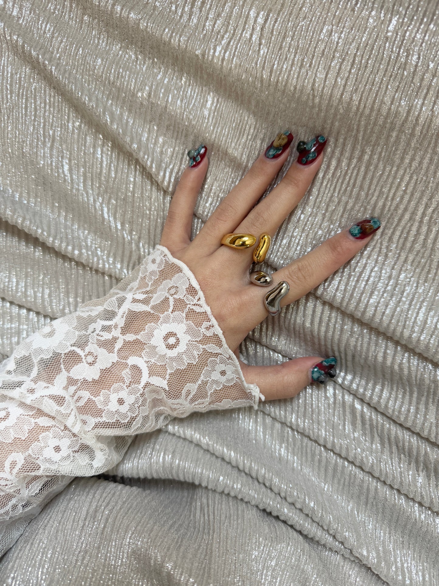 開口不規則尖形RING