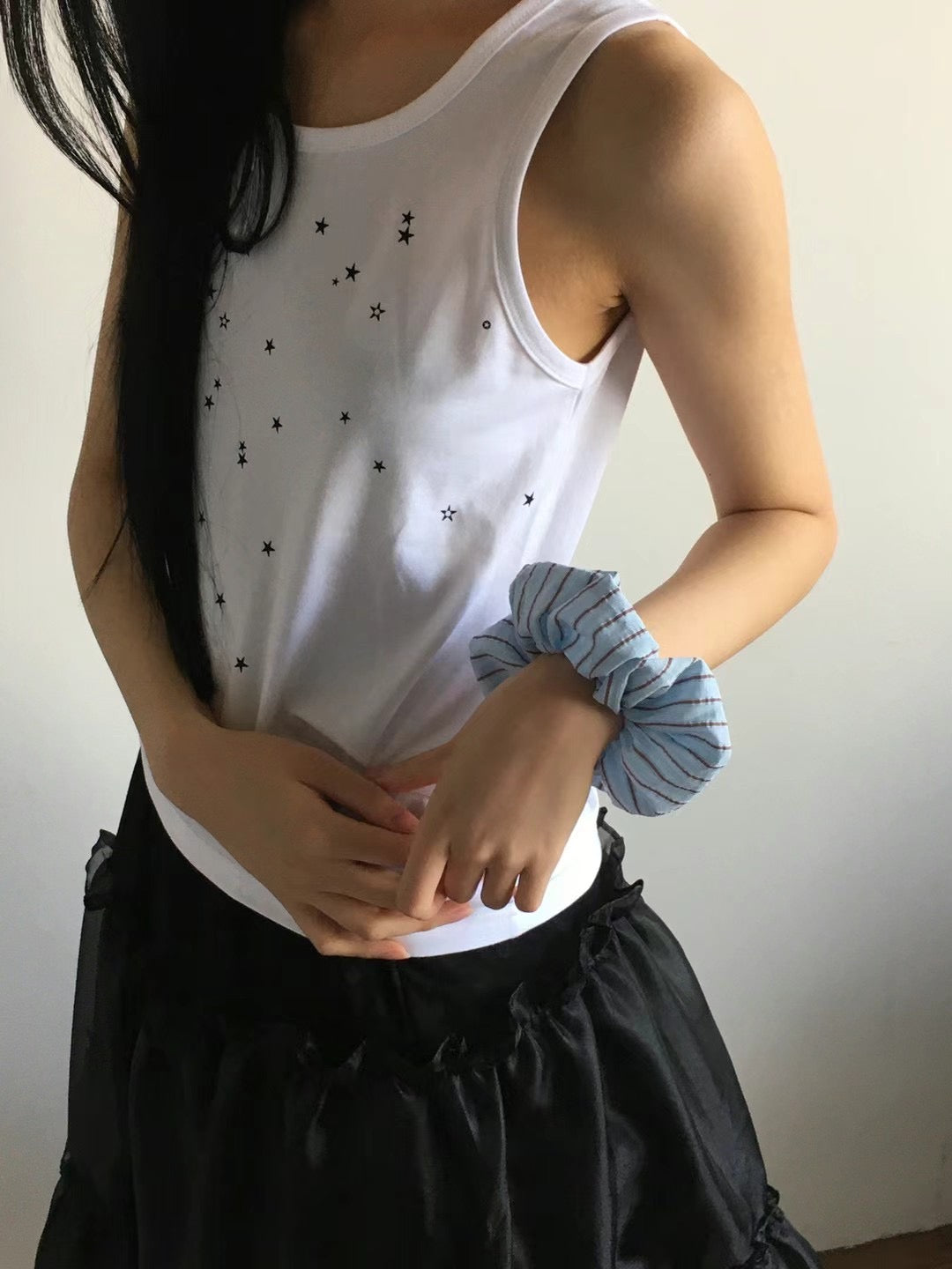 性價比很高！直間紋髮圈