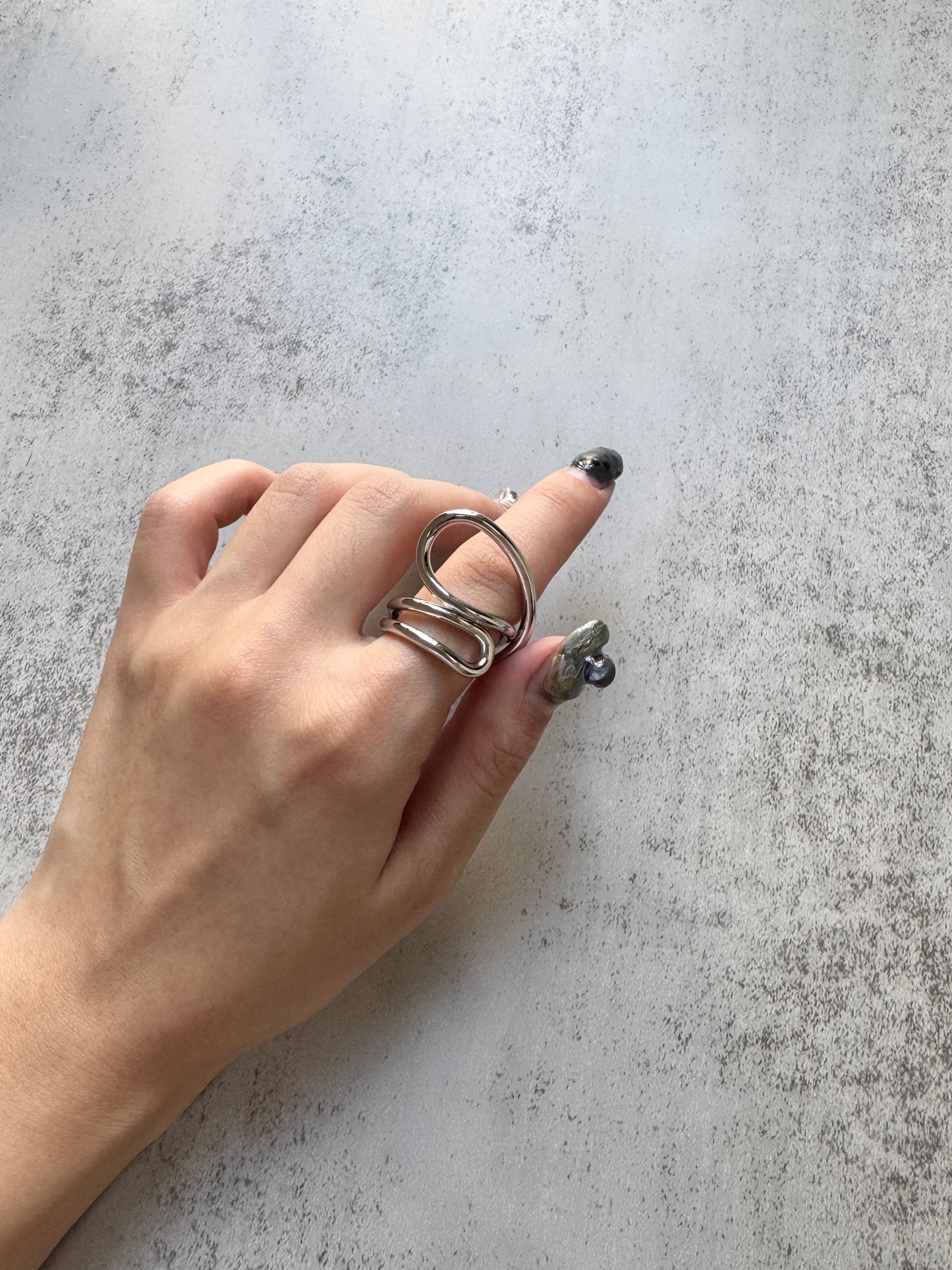 設計感大小拼圈RING