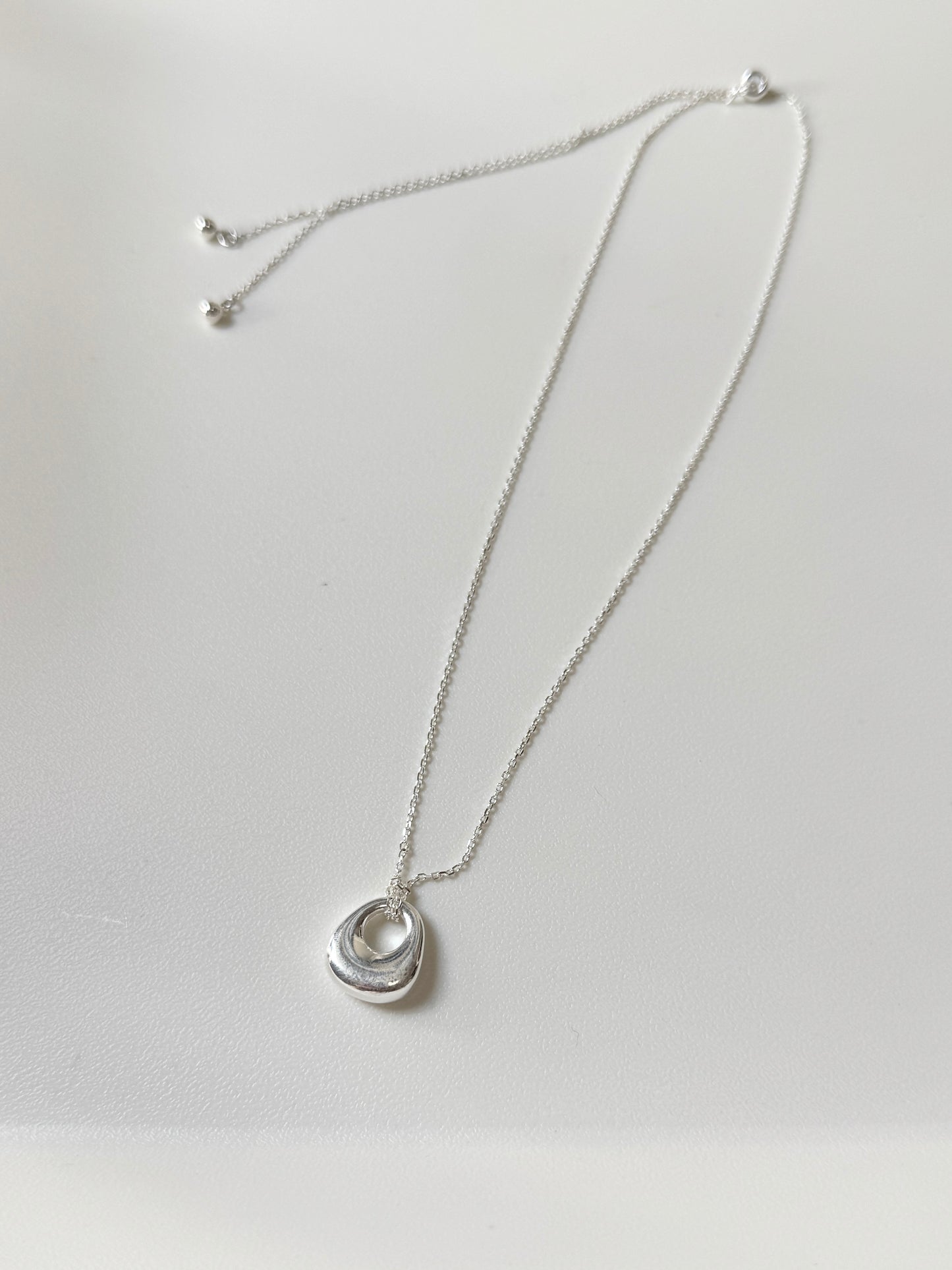 低調空心可調頸鏈