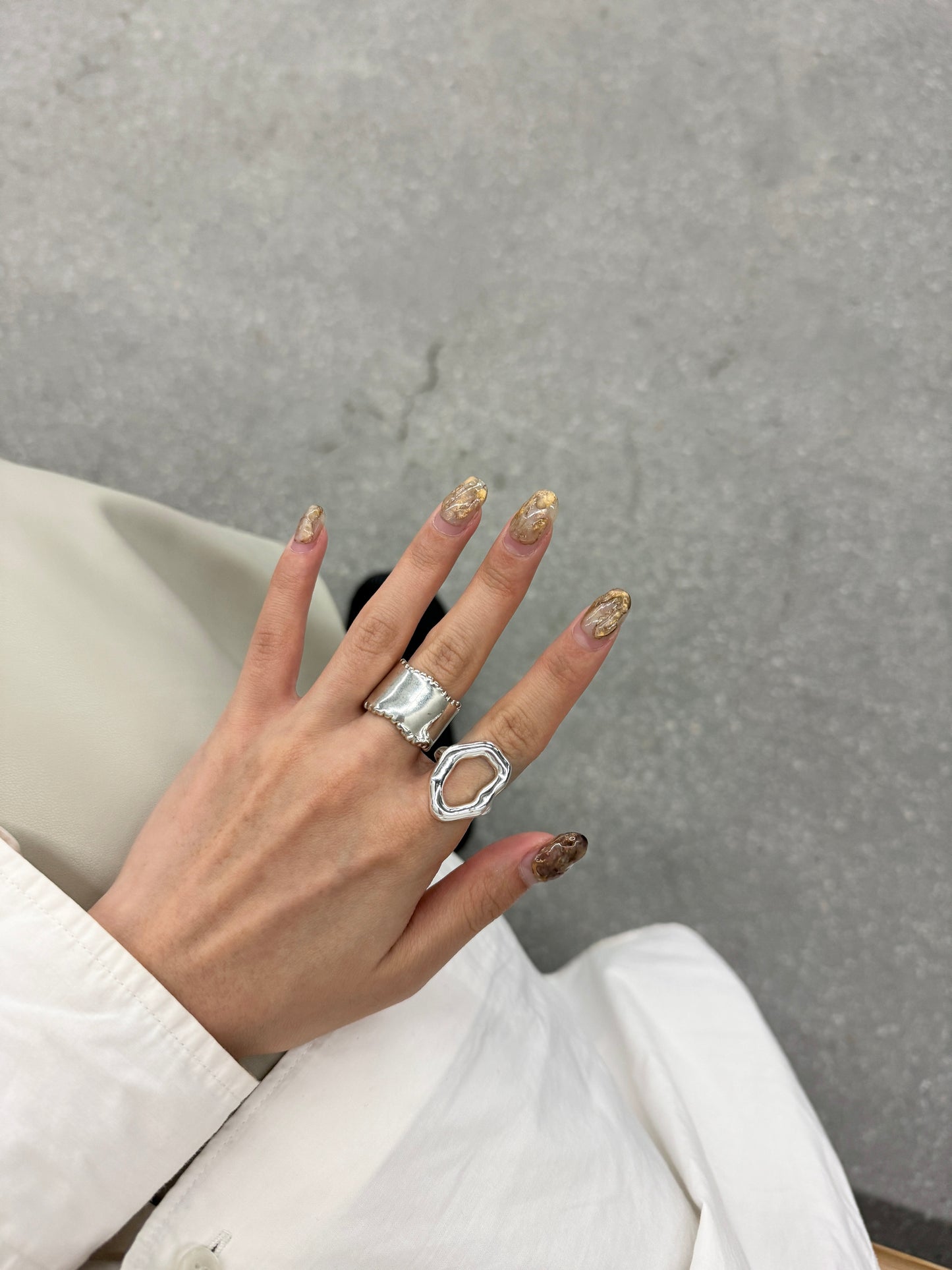 空心不規則戒指