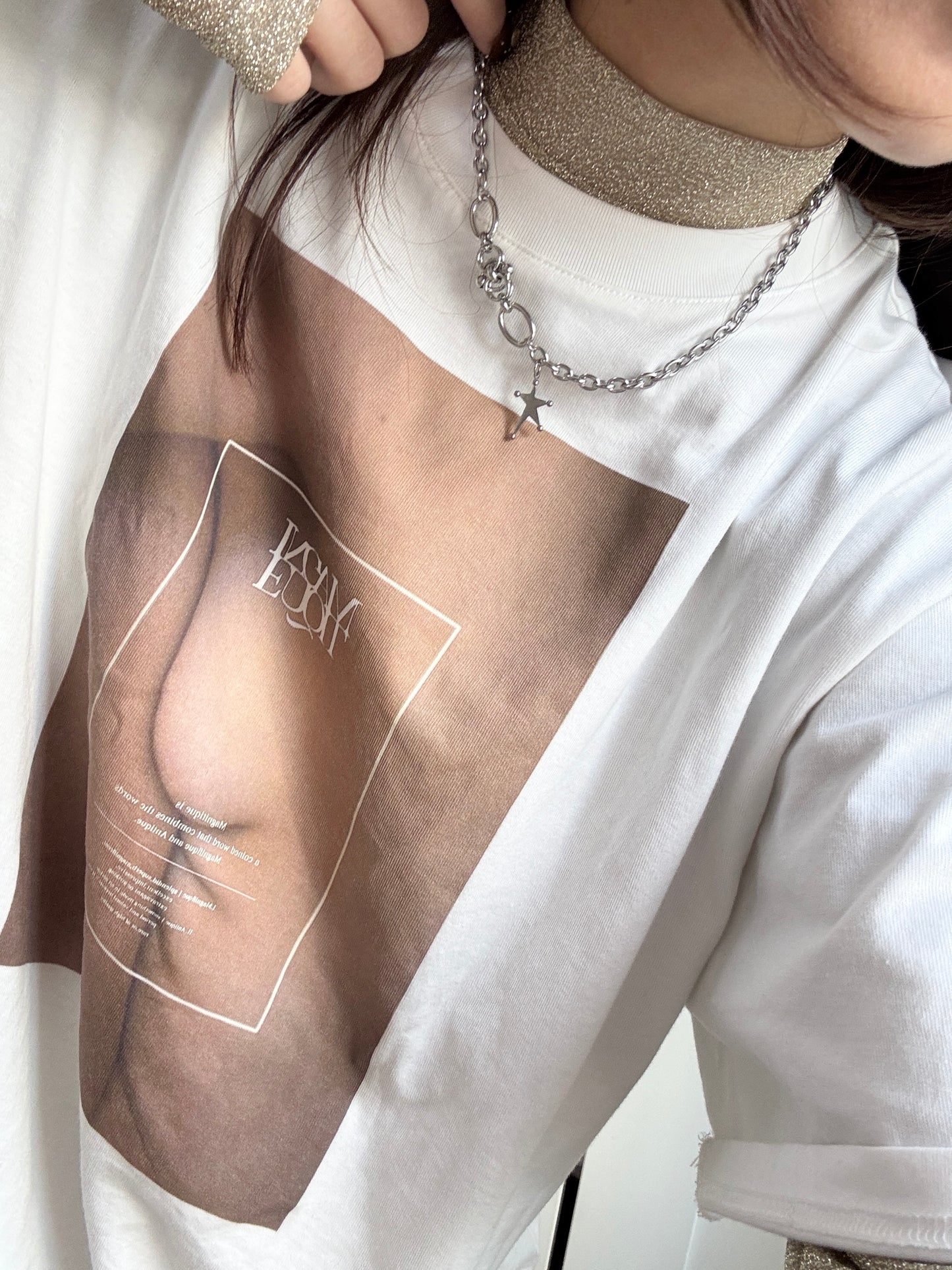 特別扣星形點點頸鏈