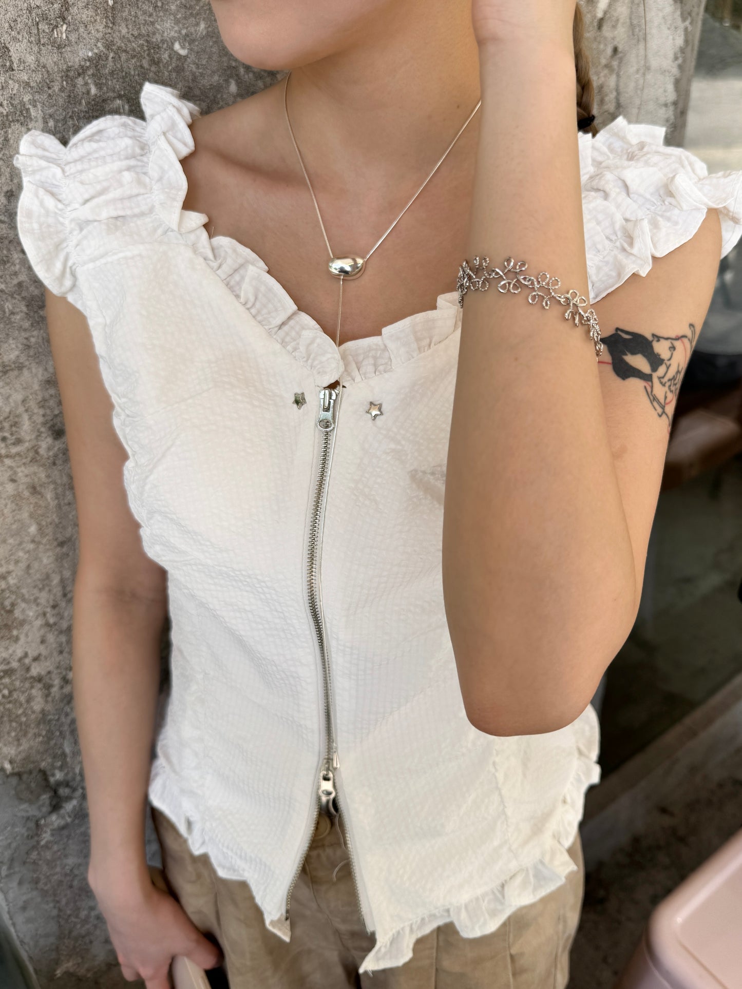 大人感⁺⊹˚.⋆小橢圓長頸鏈