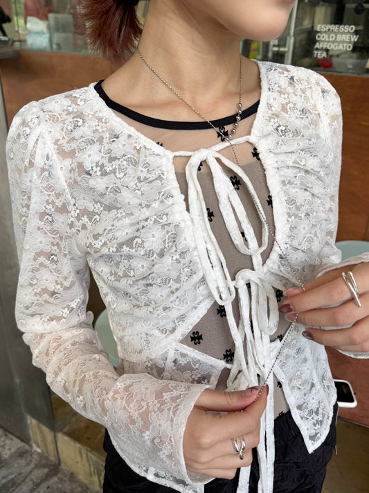 幼珠珠造形感長頸鏈