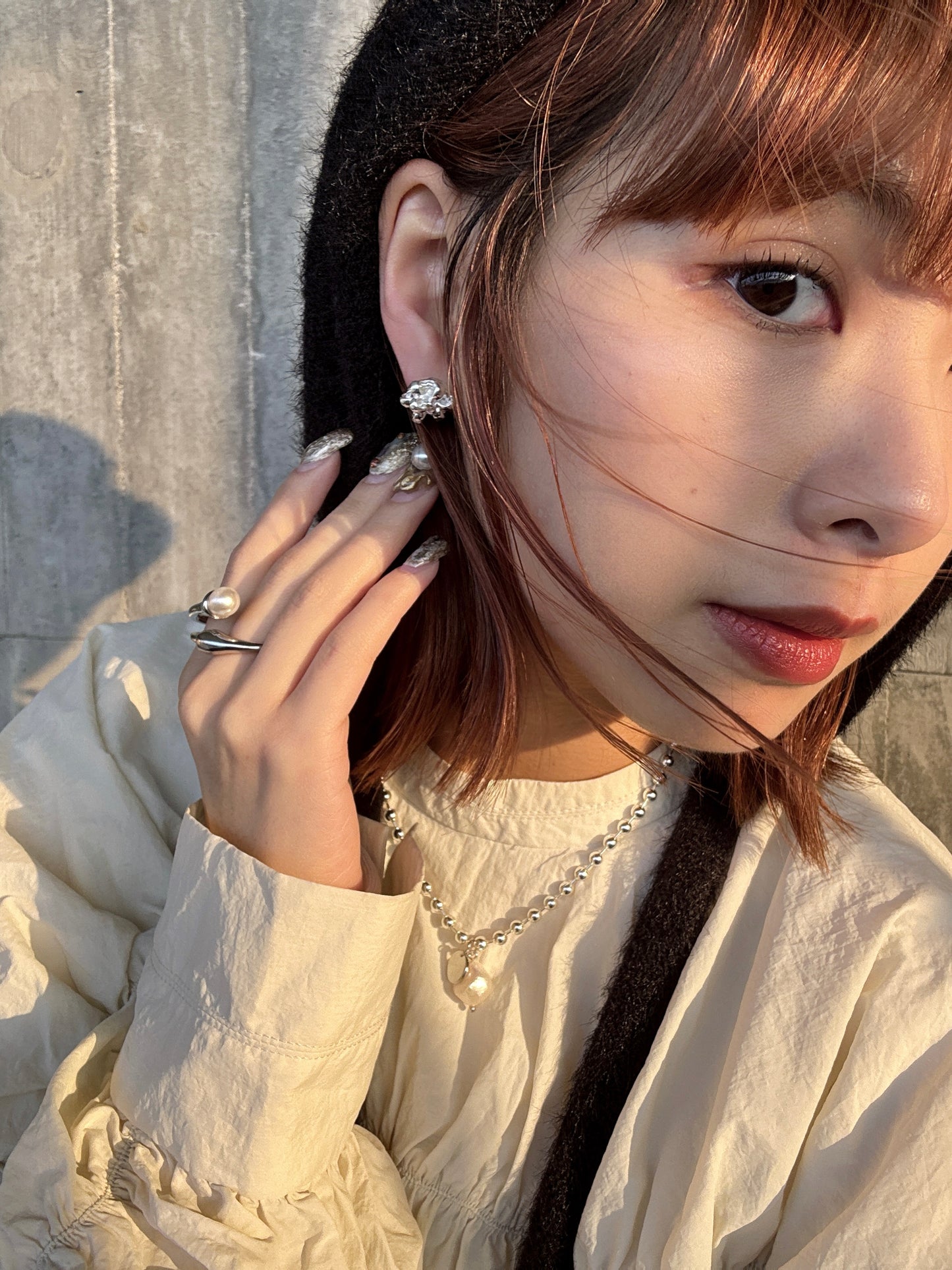日常款～小巧小花花耳環￼￼