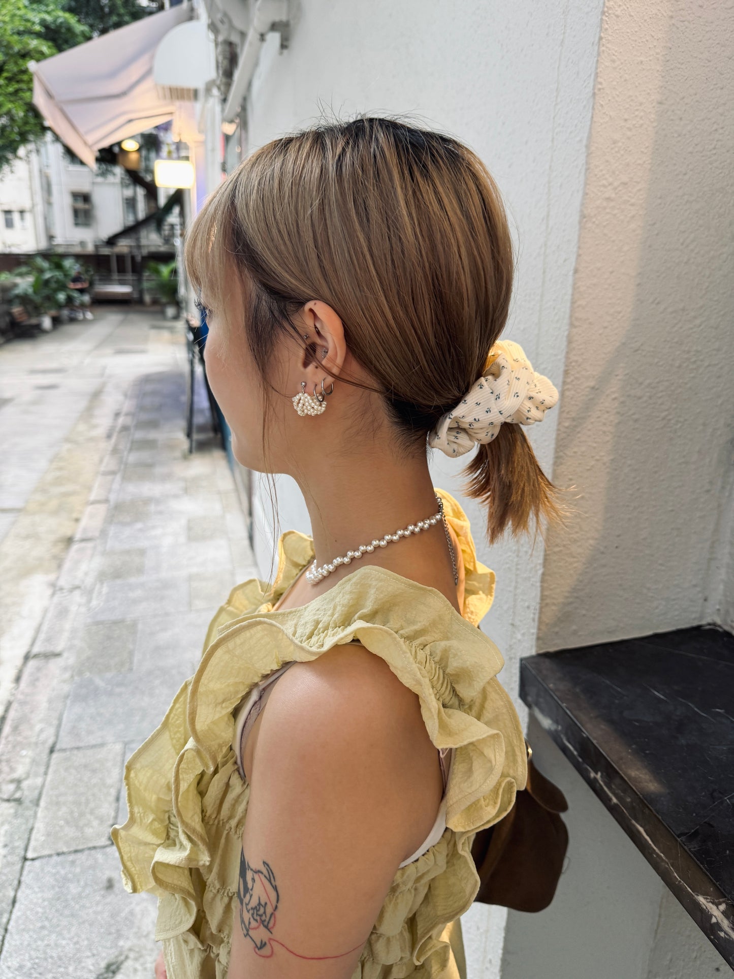 日系碎花小髮圈
