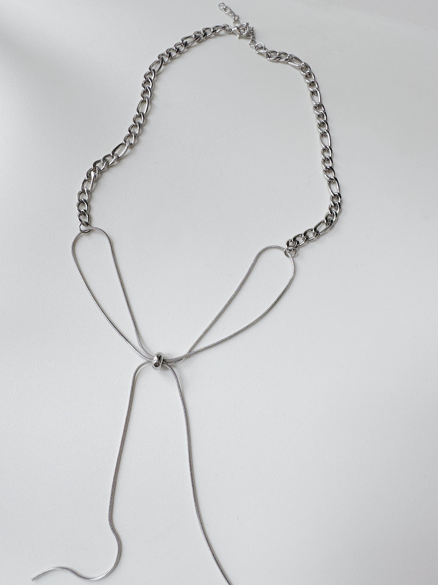 推★可調節的蝴蝶結頸鏈