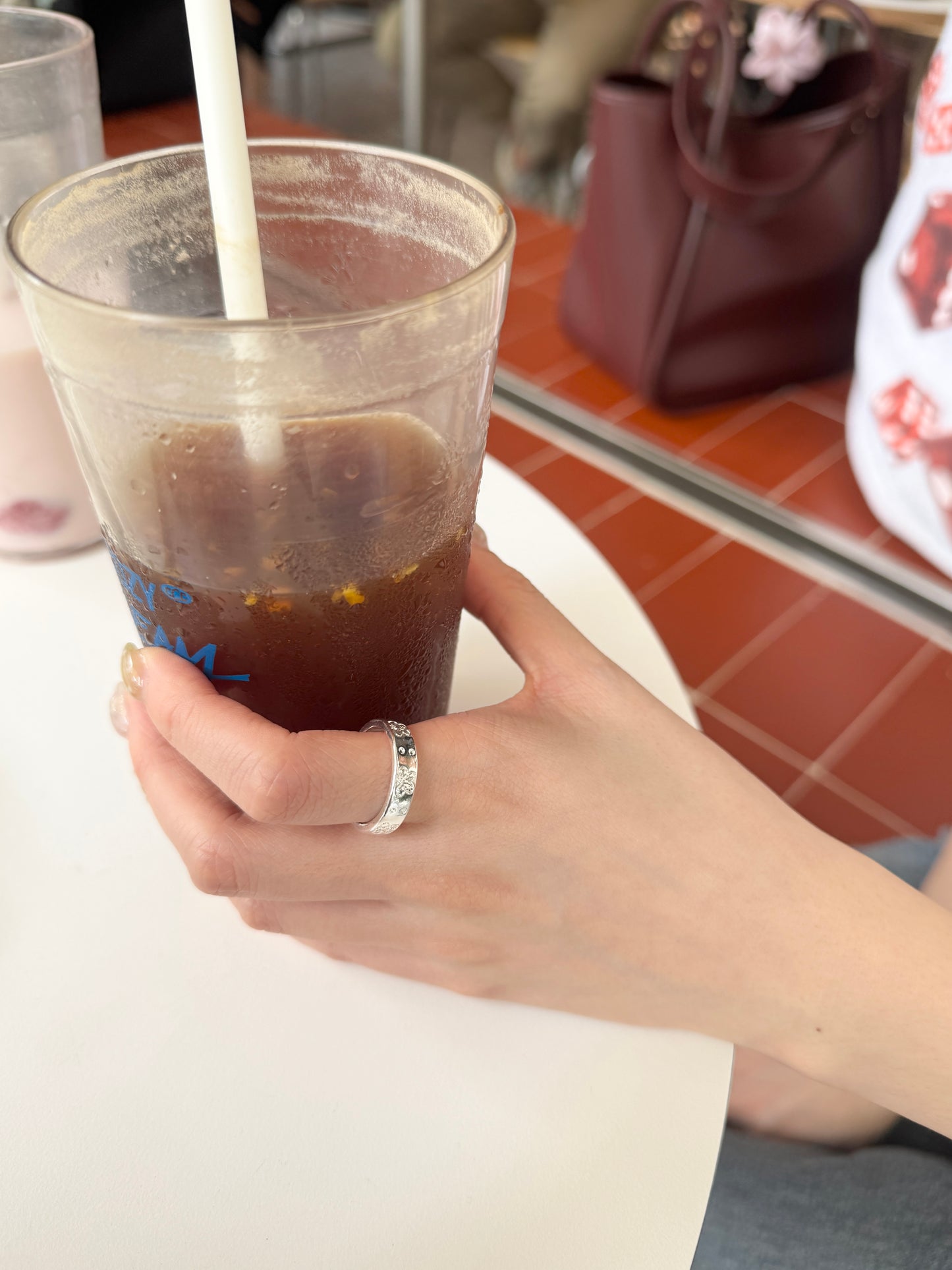蝴蝶壓紋RING