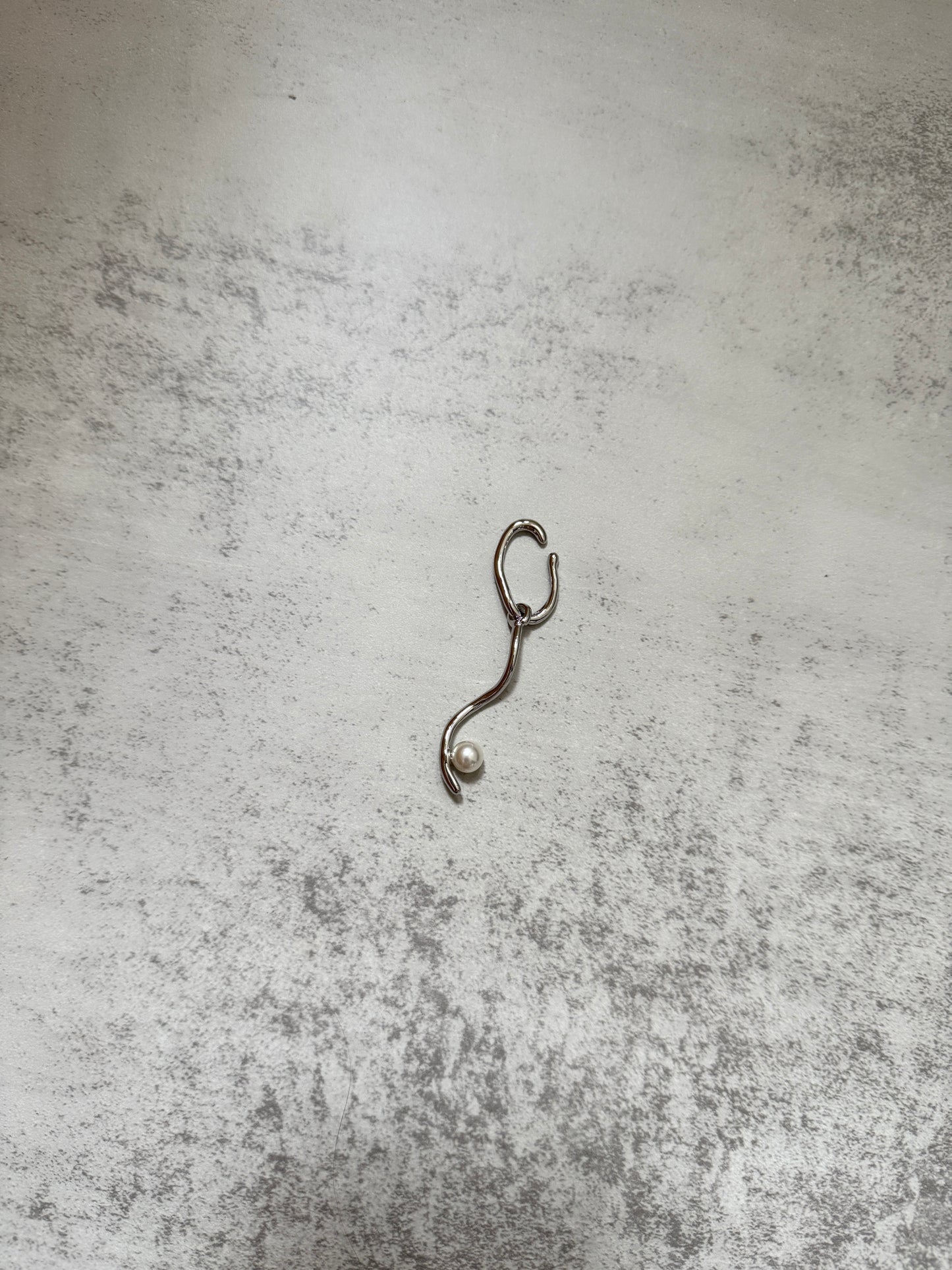 日系感 珍珠長EARCUFF