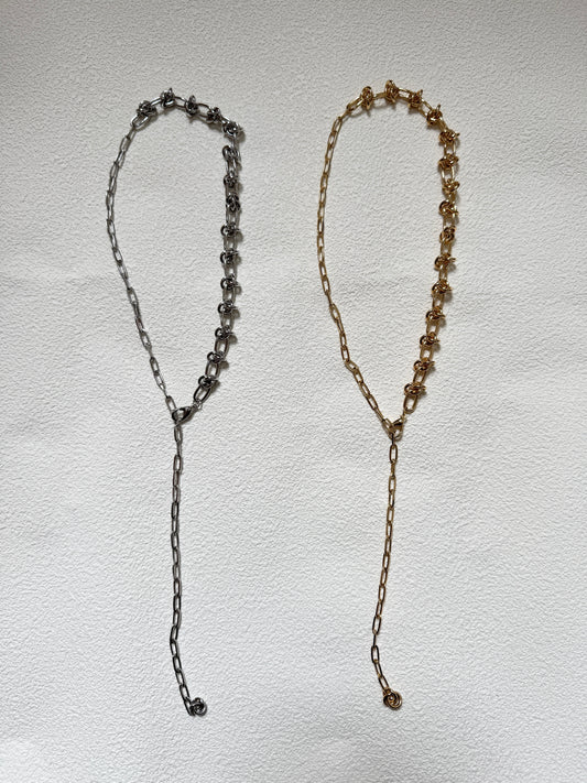 重點推介！2WAYS靚圈扣扣長頸鏈♡︎